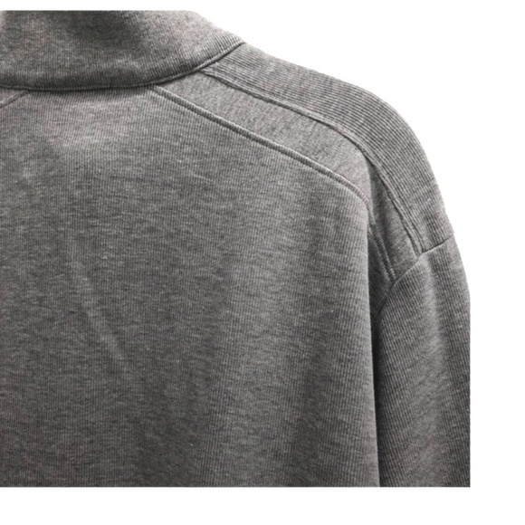 GREG NORMAN COTTON GRAY QUARTER ZIP PULLOVER SIZE XL - Picture 15 of 15